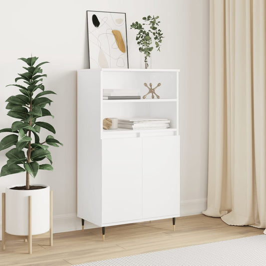 Skap Hvit 60x36x110 cm