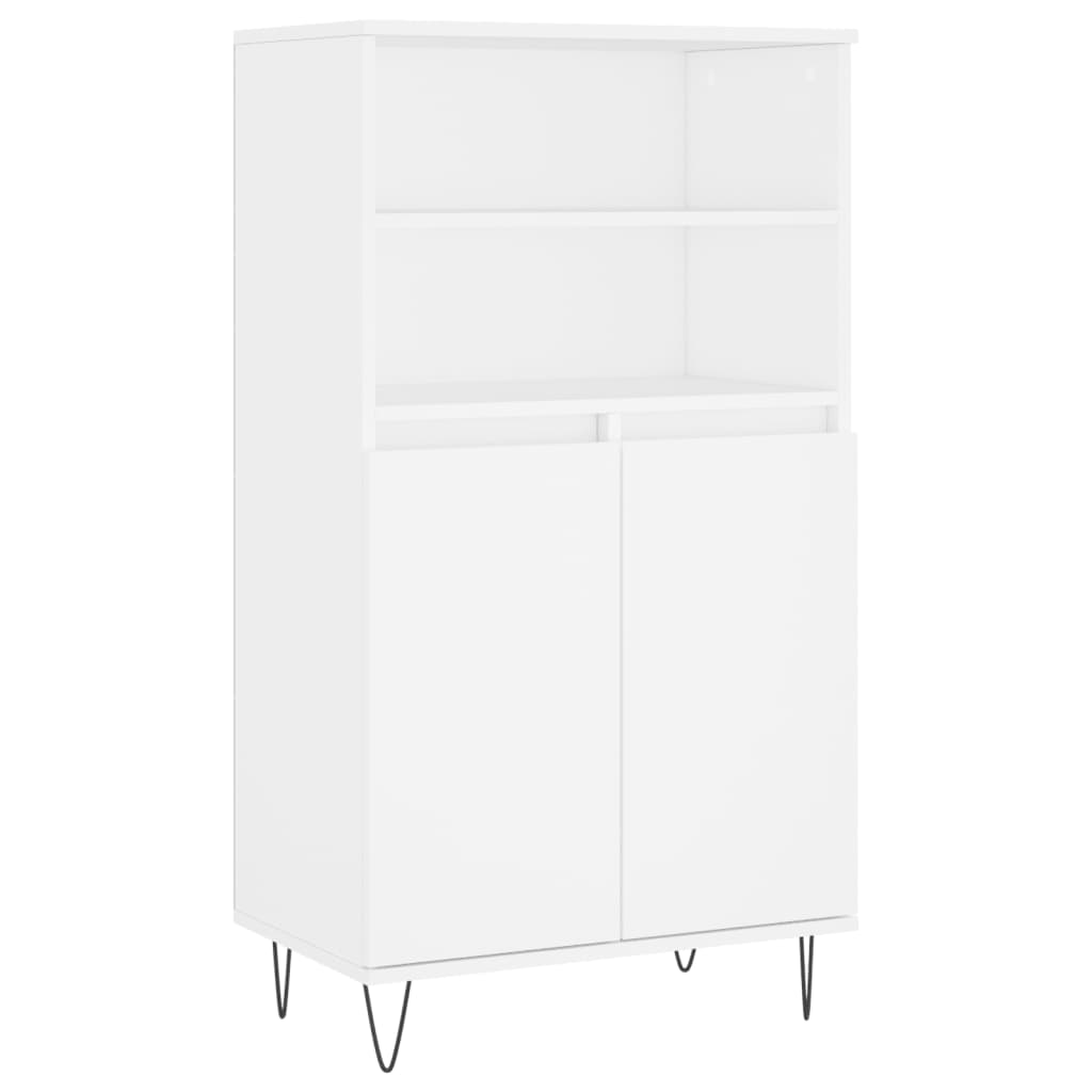Skap Hvit 60x36x110 cm