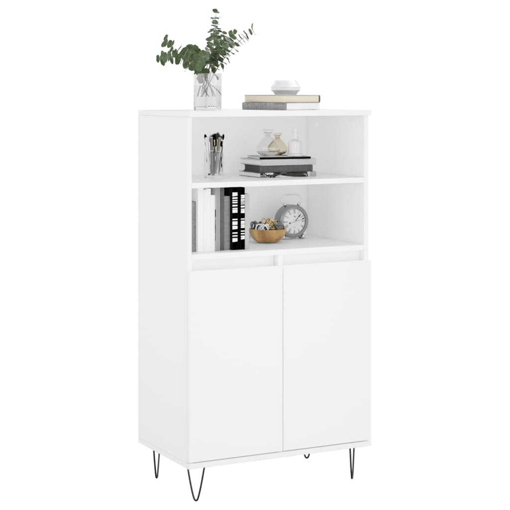 Skap Hvit 60x36x110 cm