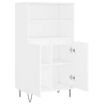 Skap Hvit 60x36x110 cm