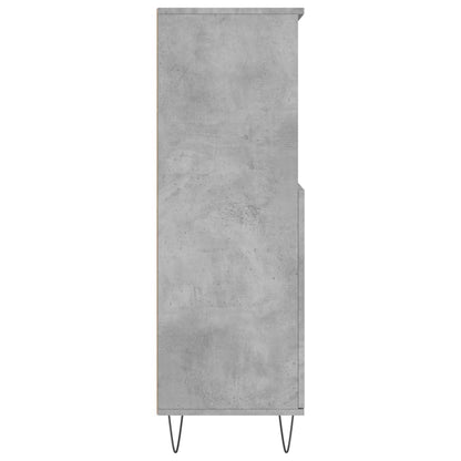 Skap Betonggrå 60x36x110 cm