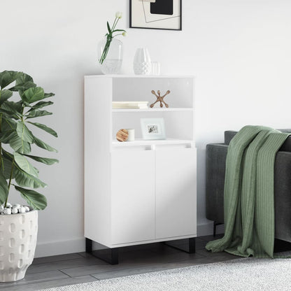 Skap Hvit 60x36x110 cm