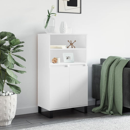 Skap Hvit 60x36x110 cm