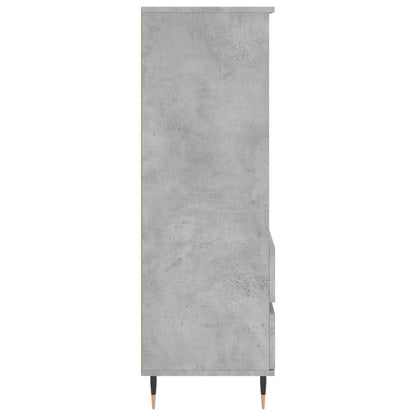 Skap Betonggrå 40x36x110 cm