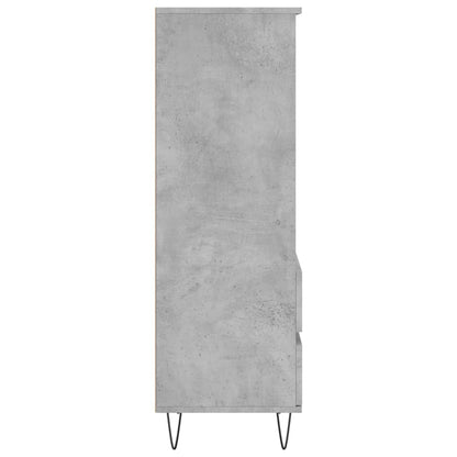 Skap Betonggrå 40x36x110 cm