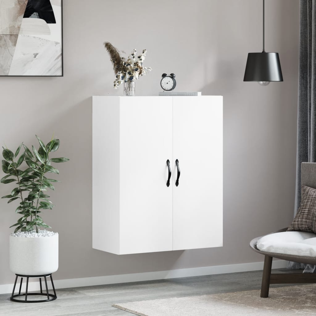 Veggskap Hvit 69,5x34x90 cm
