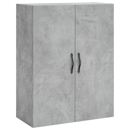 Veggskap Betonggrå 69,5x34x90 cm