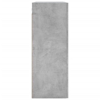 Veggskap Betonggrå 69,5x34x90 cm