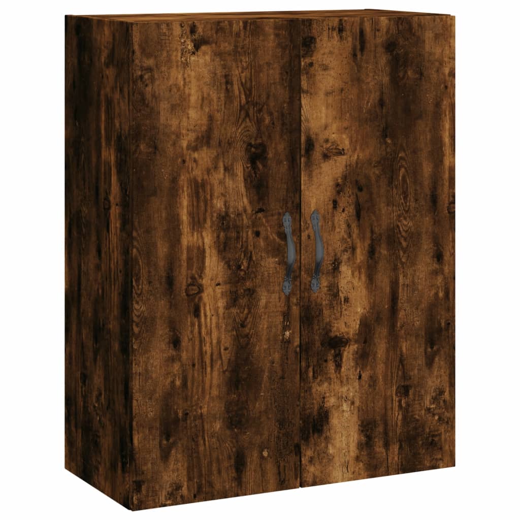 Veggskap Røkt Eik 69,5x34x90 cm