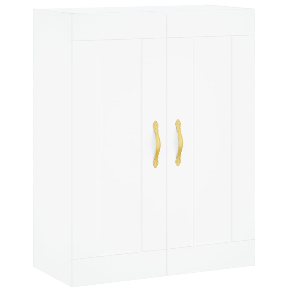 Veggskap Hvit 69,5x34x90 cm