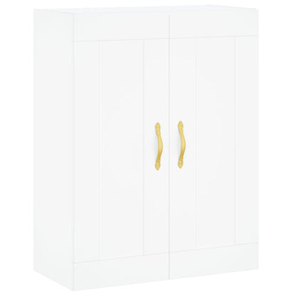 Veggskap Hvit 69,5x34x90 cm