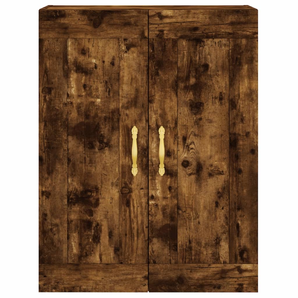Veggskap Røkt Eik 69,5x34x90 cm