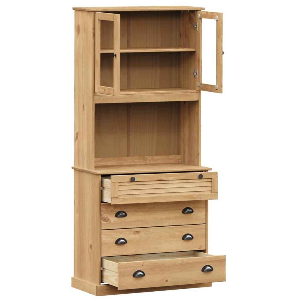 Skap Tre VIGO 80x40x176 cm heltre furu