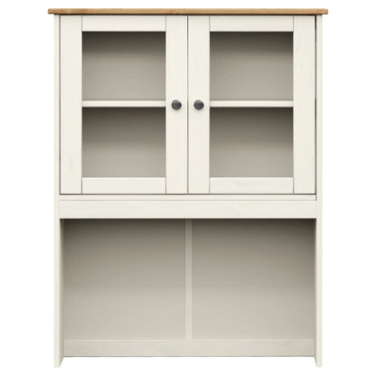 Skap Hvit VIGO Hvit 80x40x176 cm heltre furu