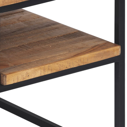 TV-Møbel Tre TV-benk gjenvunnet heltre 110x30x39 cm teak