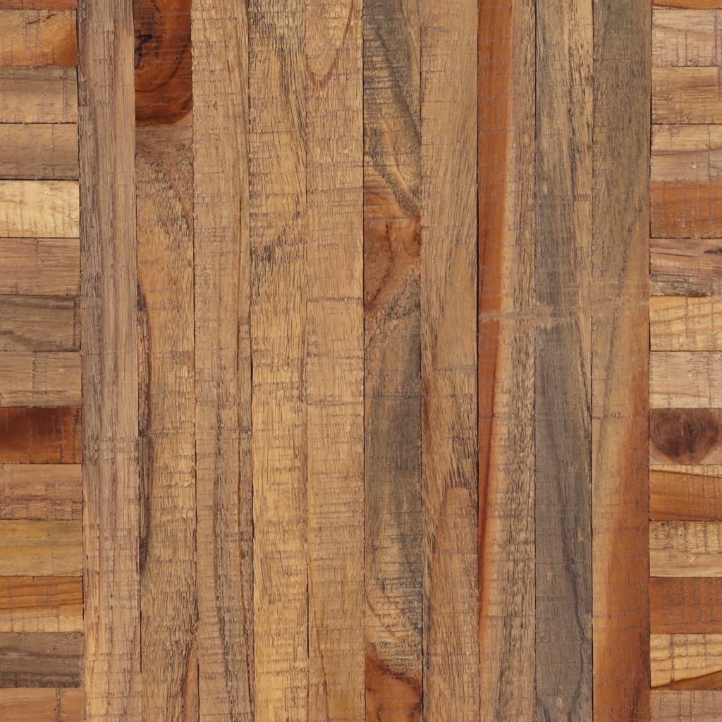TV-Møbel Tre TV-benk gjenvunnet heltre 110x30x39 cm teak