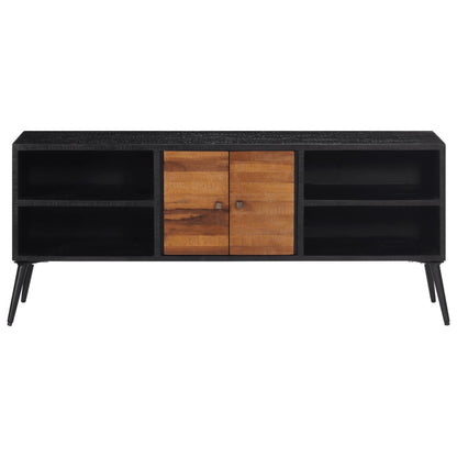 TV-Møbel Tre TV-benk gjenvunnet heltre 112x31x45 cm teak