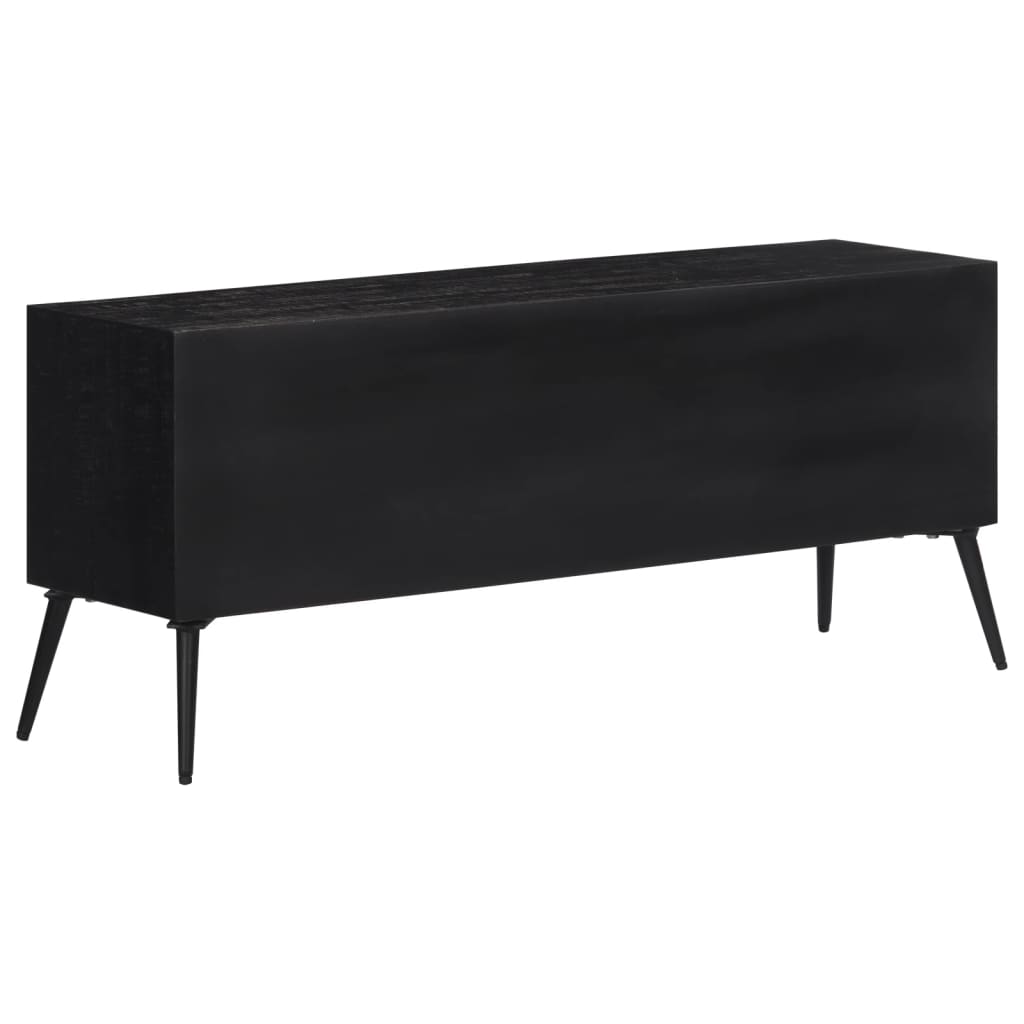 TV-Møbel Tre TV-benk gjenvunnet heltre 112x31x45 cm teak