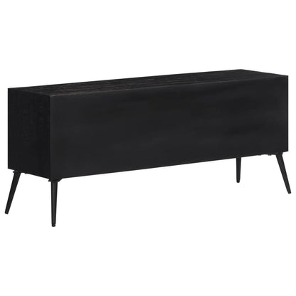 TV-Møbel Tre TV-benk gjenvunnet heltre 112x31x45 cm teak