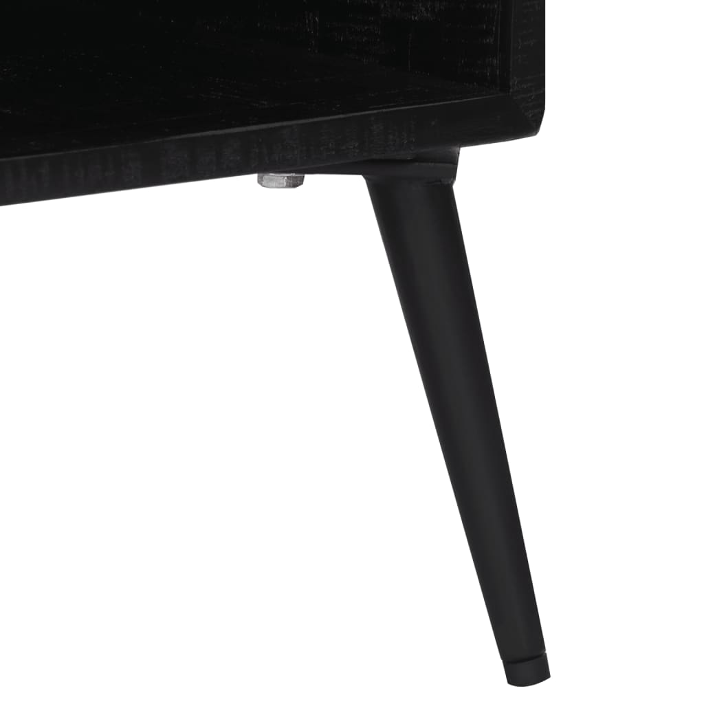 TV-Møbel Tre TV-benk gjenvunnet heltre 112x31x45 cm teak