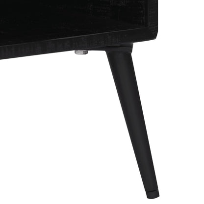TV-Møbel Tre TV-benk gjenvunnet heltre 112x31x45 cm teak