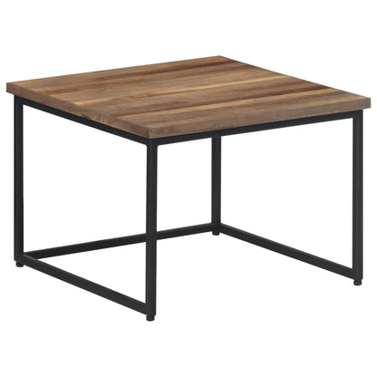 Salongbord Sofabord Tre 2 stk heltre teak