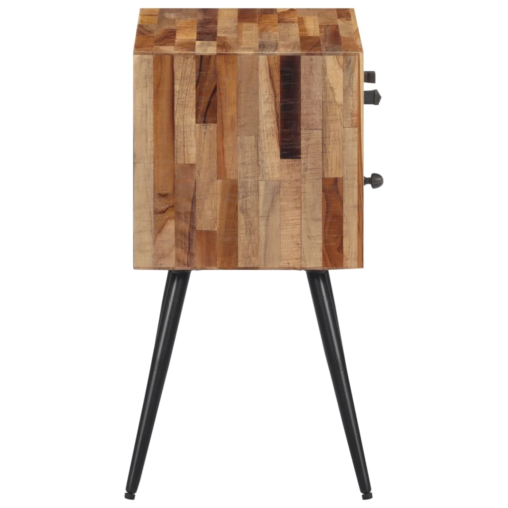Nattbord Sengbord Tre heltre teak 47x31,5x60 cm