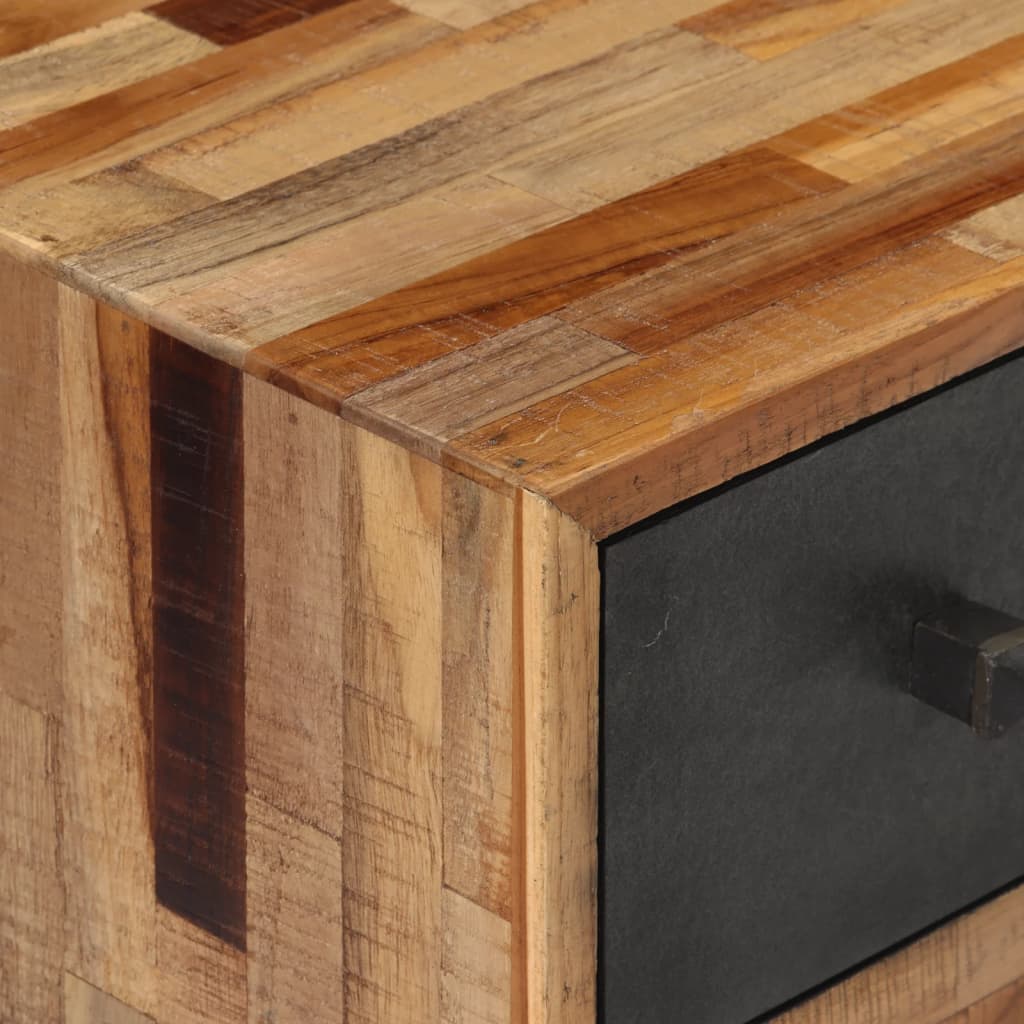 Nattbord Sengbord Tre heltre teak 47x31,5x60 cm