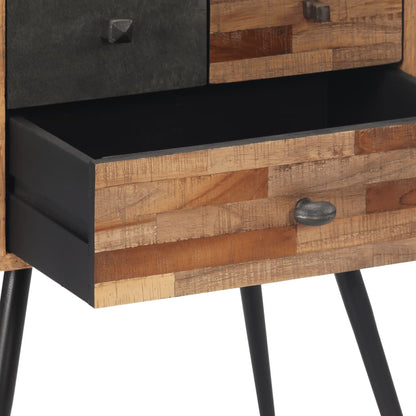 Nattbord Sengbord Tre heltre teak 47x31,5x60 cm