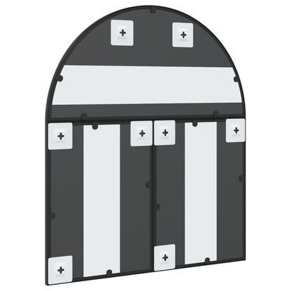 Veggspeil Svart 60x70 cm buet jern