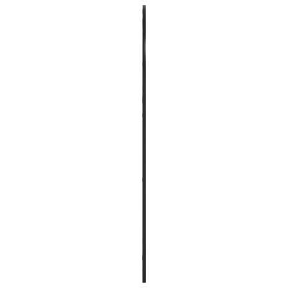 Veggspeil Svart 80x120 cm buet jern