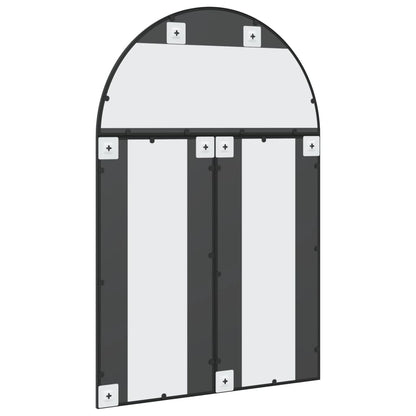 Veggspeil Svart 80x120 cm buet jern