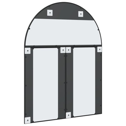 Veggspeil Svart 100x130 cm buet jern
