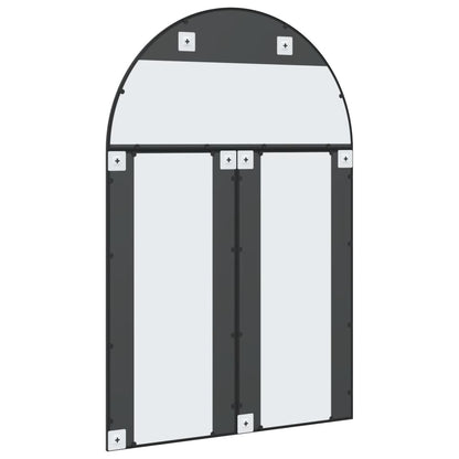 Veggspeil Svart 100x150 cm buet jern