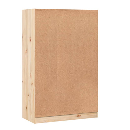 Bokhylle Tre 70x33x110 cm heltre furu