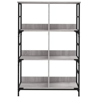 Bokhylle Sonoma Grå 78,5x33x117,5 cm