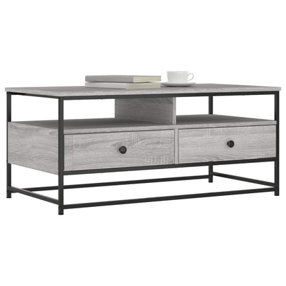 Salongbord Sofabord Sonoma Grå 100x51x45 cm