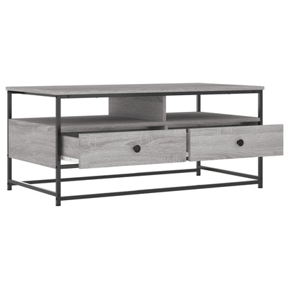 Salongbord Sofabord Sonoma Grå 100x51x45 cm