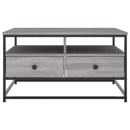 Salongbord Sofabord Sonoma Grå 80x80x45 cm