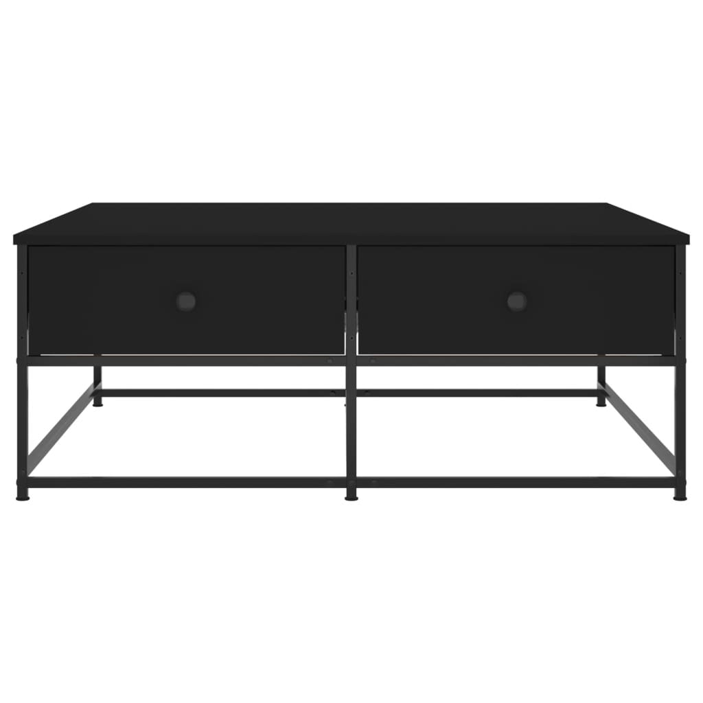 Salongbord Sofabord Svart 100x99x40 cm