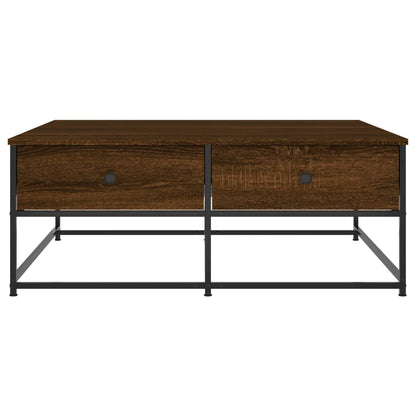 Salongbord Sofabord Brun Eik 100x99x40 cm
