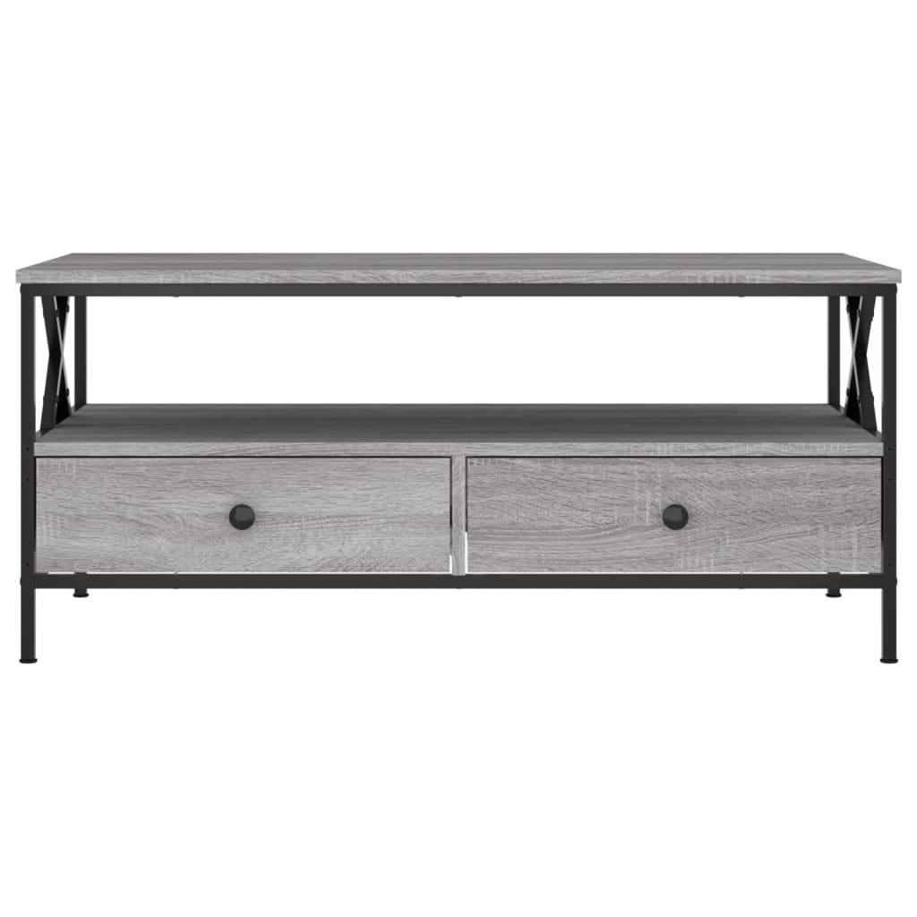 Salongbord Sofabord Sonoma Grå 100x51x45 cm