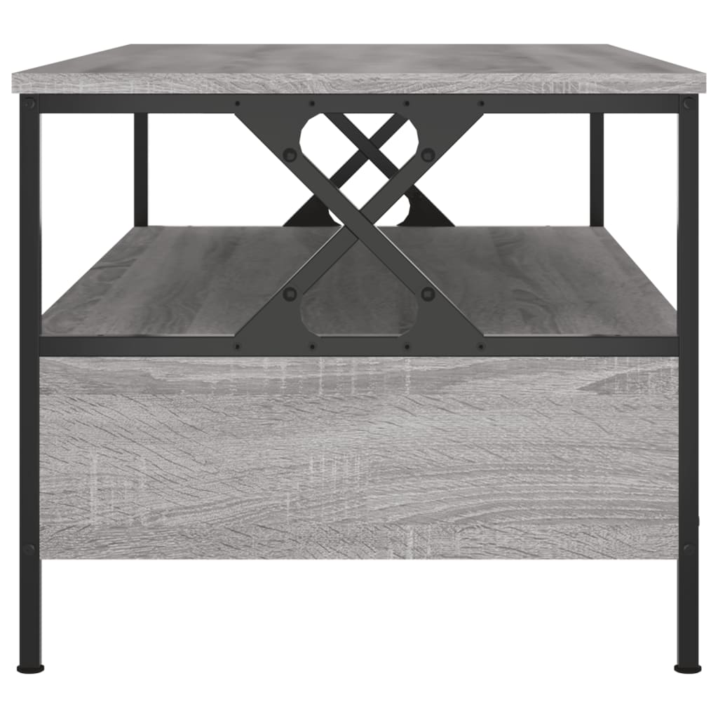 Salongbord Sofabord Sonoma Grå 100x51x45 cm