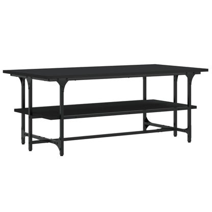 Salongbord Sofabord Svart 100x50x40 cm