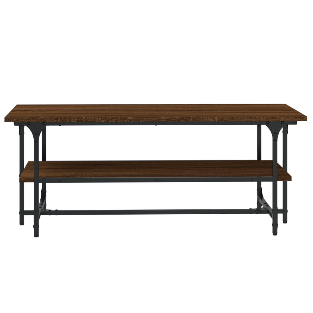 Salongbord Sofabord Brun Eik 100x50x40 cm