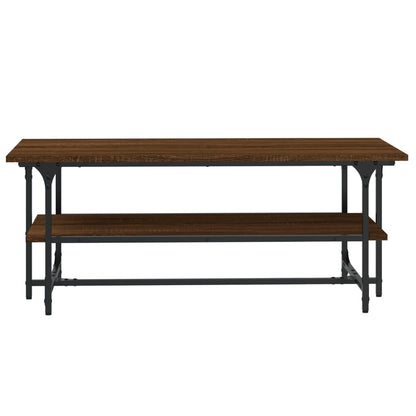 Salongbord Sofabord Brun Eik 100x50x40 cm