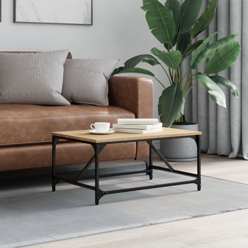 Salongbord Sofabord Sonoma Eik 75x50x35 cm