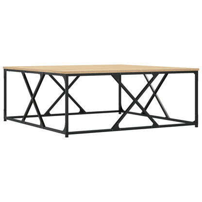 Salongbord Sofabord Sonoma Eik 100x100x40 cm