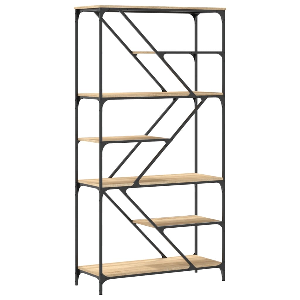 Bokhylle Sonoma Eik 91x36x176 cm