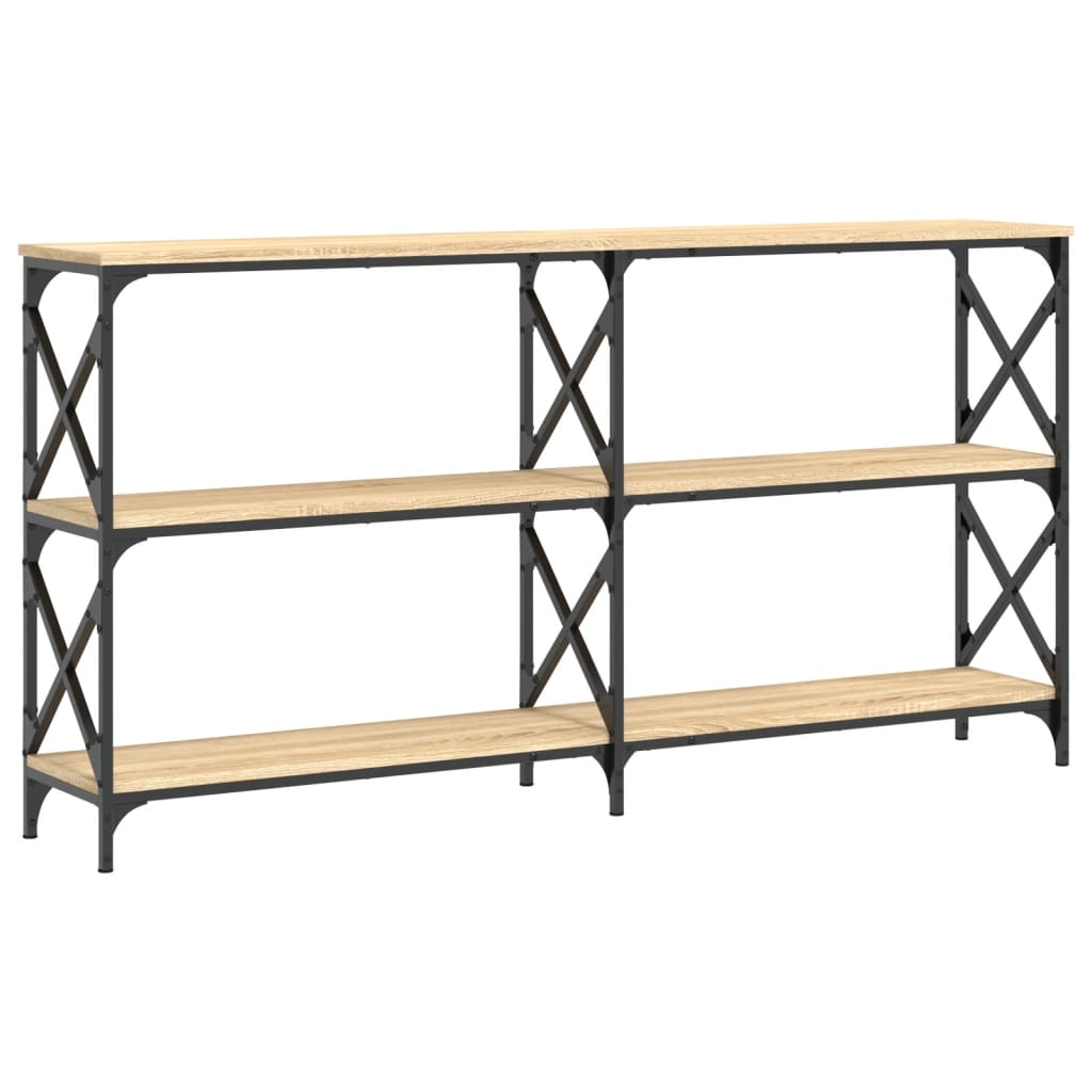 Avlastningsbord konsollbord Sonoma Eik 156x28x80,5 cm